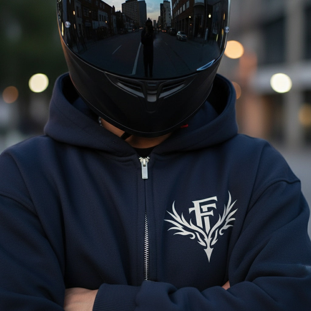 FT Oversized Zipper Hoodie