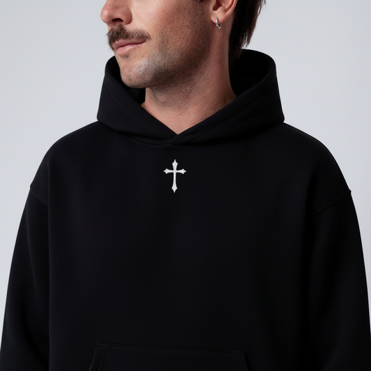 FT Oversized Hoodie Schwarz